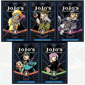 jojo's bizarre adventure part 3 stardust crusaders vol(1-5) collection 5 books set by hirohiko araki by Hirohiko Araki