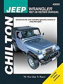 Chilton's Jeep Wrangler 1987-08 Repair Manual by Mike Stubblefield