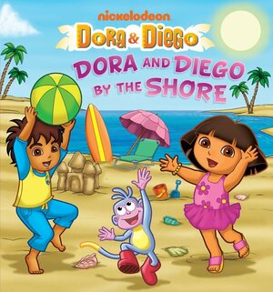 Dora and Diego by the Shore by Tina Gallo