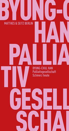 Palliativgesellschaft by Byung-Chul Han