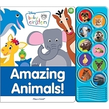Amazing Animals!: Play-a-Sound (Baby Einstein) by Publications International Ltd, Nathan Barney, Mark Rader, Meghan Barney
