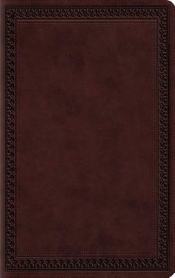 Large Print Value Thinline Bible-ESV-Border Design by 