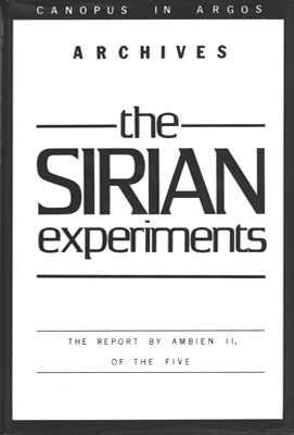 The Sirian Experiments by Doris Lessing
