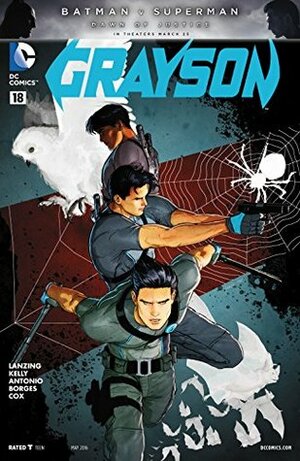 Grayson #18 by Geraldo Borges, Jackson Lanzing, Roge Antonio, Collin Kelly