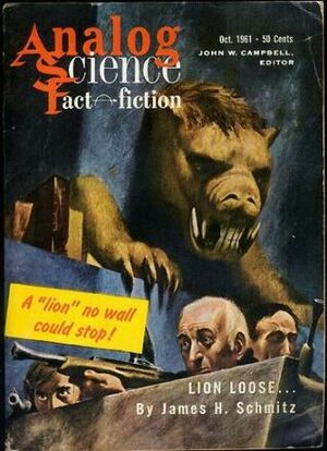 Analog Science Fiction and Fact, 1961 October by Harry Harrison, Laurence M. Janifer, Randall Garrett, Gordon R. Dickson, John W. Campbell Jr., G. Harry Stine, James H. Schmitz