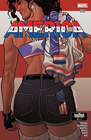 America #7 by Ming Doyle, Gabby Rivera, Audrey Koch, Annie Wu, Jen Bartel, Joe Quiñones