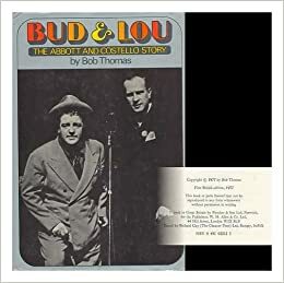 Bud & Lou: The Abbott & Costello Story by Bob Thomas