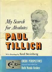 My Search for Absolutes by Paul Tillich