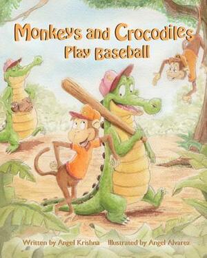 Monkeys and Crocodiles Play Baseball by Angel Krishna