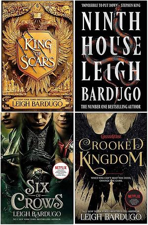 Leigh Bardugo Collection 4 Books Set: King of Scars / Ninth House / Six of Crows / Crooked Kingdom by Leigh Bardugo