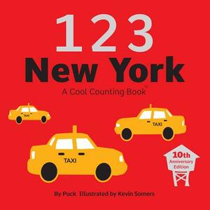 1 2 3 New York: A Cool Counting Book by Puck