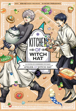 Kitchen of Witch Hat, Vol. 3 by Kamome Shirahama, Hiromi Satō