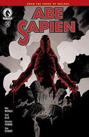 Abe Sapien #36 by Mike Mignola, Scott Allie