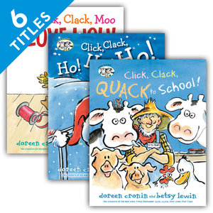 Doreen Cronin: Click, Clack and More Set 2 (Set) by Doreen Cronin