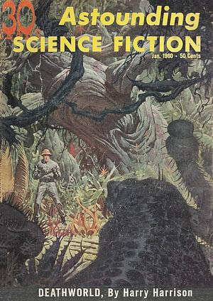 Astounding Science Fiction, vol. LXIV, no. 5, January 1960 by John W. Campbell Jr.
