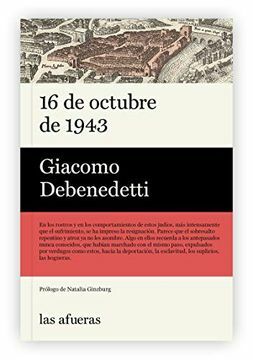 16 de octubre de 1943 by Giacomo Debenedetti, Natalia Ginzburg