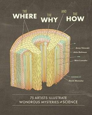 The Where, The Why, and The How: 75 Artists Illustrate Wondrous Mysteries of Science by Jenny Volvovski, Jenny Volvovski, Matt LaMothe, Julia Rothman
