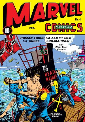Marvel Mystery Comics #4 by Carl Burgos
