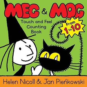 Meg &amp; Mog Touch and Feel Counting Book by Helen Nicoll