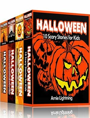 HALLOWEEN BOOK BUNDLE (4 Books in 1): Scary Stories for Kids and Halloween Jokes (Spooky Halloween Stories) by Arnie Lightning