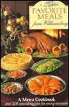 Favorite Meals from Williamsburg (Menu Cookbook) by Charlotte Turgeon