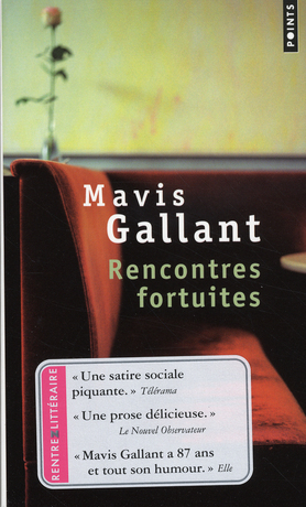 Rencontres Fortuites by Mavis Gallant