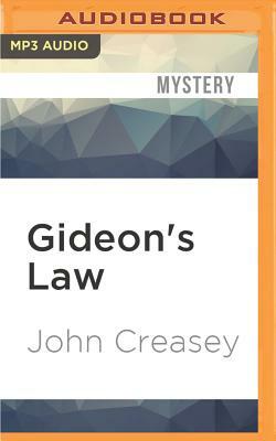 Gideon's Law by John Creasey