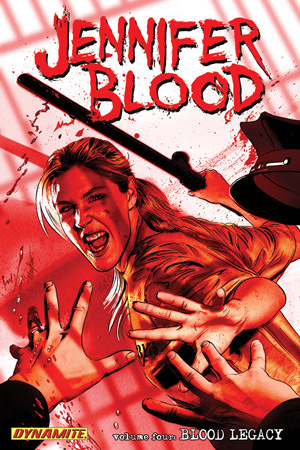 Jennifer Blood, Volume Five: Blood Legacy by Eman Casallos, Kewber Baal, Mike Mayhew, Michael Carroll