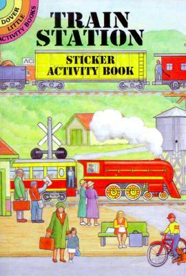 Train Station Sticker Activity Book by A. G. Smith