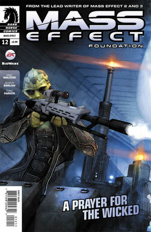 Mass Effect Foundation #12 by Mac Walters, Tony Parker, Jeremy Barlow