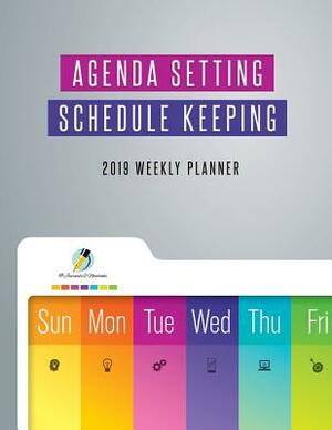 Agenda Setting Schedule Keeping 2019 Weekly Planner by Journals and Notebooks