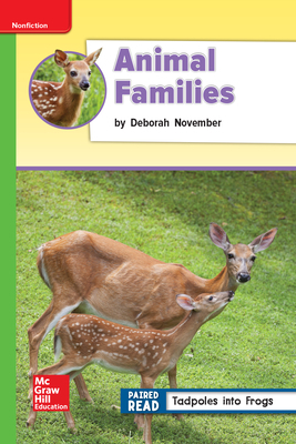 Reading Wonders Leveled Reader Animal Families: Beyond Unit 2 Week 4 Grade 2 by 