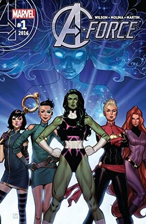 A-Force (2016) #1 by G. Willow Wilson, Jorge Molina