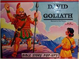 David and Goliath: A Bible Story Pop-up by Peter and John Patience Haddock