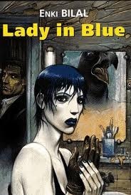 Lady in blue by Enki Bilal