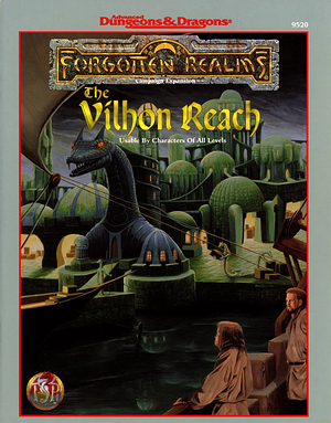 Vilhon Reach: Forgotten Realms Explorer's Guide Accessory by Jim Butler