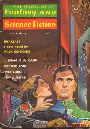 The Magazine of Fantasy and Science Fiction, January 1963 by Frederik Pohl, Mack Reynolds, Joseph C. Stacey, P.M. Hubbard, Randall Garrett, L. Sprague de Camp, Fritz Leiber, Isaac Asimov, Avram Davidson, Grendel Briarton, Henry Slesar