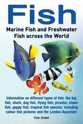 Fish: Marine Fish and Freshwater Fish Across the World: Information on Different Types of Fish: The Big Fish, Shark, Dog Fis by Peter Attwell