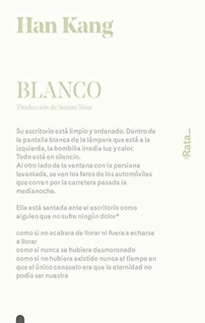 Blanco by Han Kang