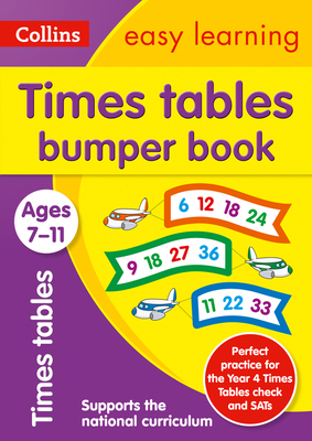 Times Tables Bumper Book: Ages 7-11 by Collins UK