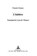 L'Adultera by Lynn R. Eliason, Theodor Fontane