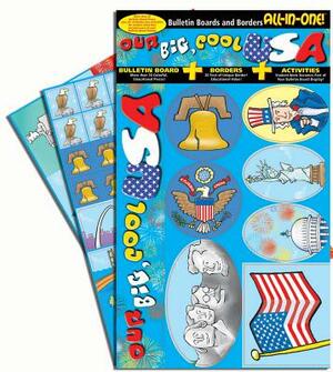 Our Big Cool Usa! Bulletin Boards with Borders by 