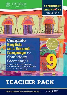 Complete English as a Second Language for Cambridge Secondary 1 Teacher Pack 9 & CD by Chris Akhurst, Lucy Bowley, Clare Collinson