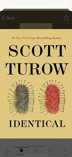 Identical by Turow, Scott (October 15, 2013) Hardcover by Scott Turow