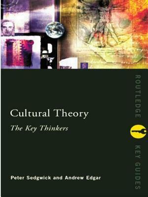 Cultural Theory: The Key Thinkers by 