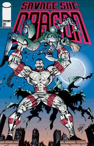 Savage Dragon #54 by Erik Larsen