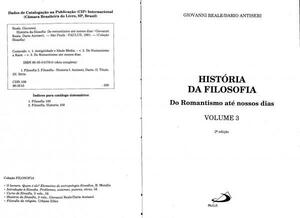 História da filosofia by Giovanni Reale