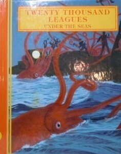 Twenty Thousand Leagues Under the Seas [Abridged] by Ron Miller, Jules Verne