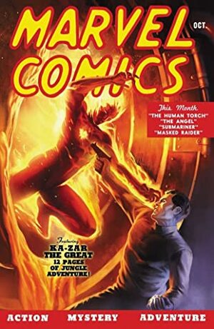 Marvel Comics (1939) #1 by Carl Burgos, Paul Gustavson, Bill Everett