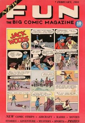 New Fun Comics #1 by Lyman Anderson, Adolphe Barreaux, Ken L. Fitch, Lloyd Jacquet, Walter Scott, Robert Weinstein, Tom Copper, Lawrence Lariar, J. Clemens Gretter, Raymond Perry, Henry Kiefer, Charles Flanders, Dick Loederer, Malcolm Wheeler-Nicholson